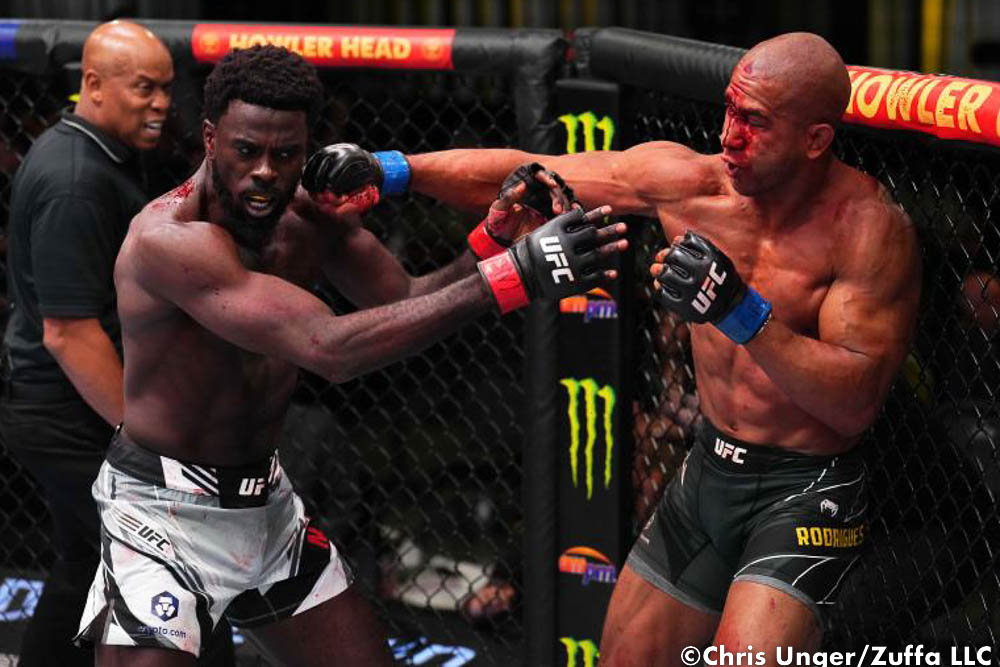 UFC Fight Night 210 bonuses: Gregory Rodrigues, Chidi Njokuani score ‘Fight of the Night’ for wild brawl