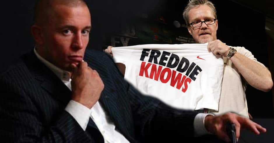 Coach Roach not so sure GSP fights at 185 again
