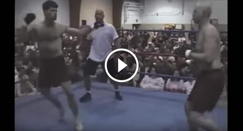 Guy trains for fight by ‘drinking heavily’ – does not go well