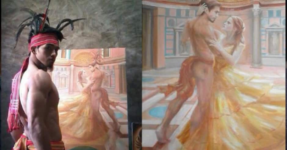 Team Lakay’s Harold Banario is a skilled artist