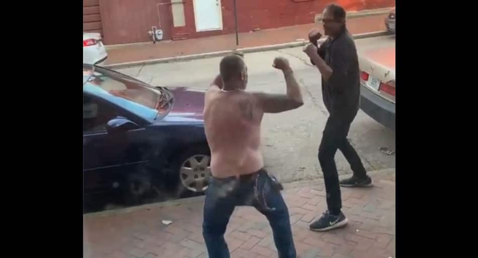 Heated argument with racist turns into martial arts lesson FAST