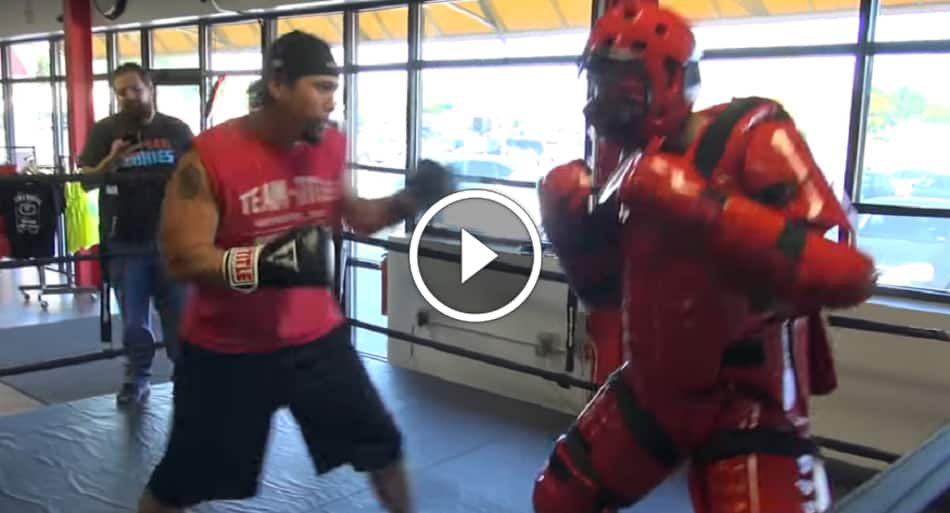 Armored bodysuit vs. martial arts practitioner