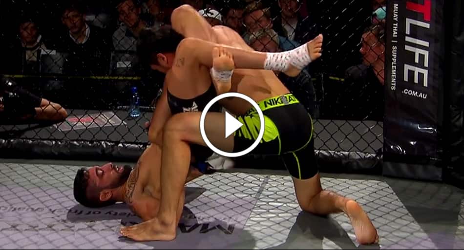 HISTORIC submission pulled off in MMA fight