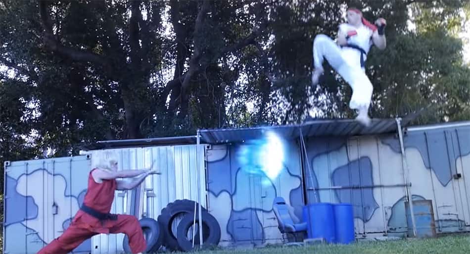 Famous ‘Street Fighter’ video game brought to life!