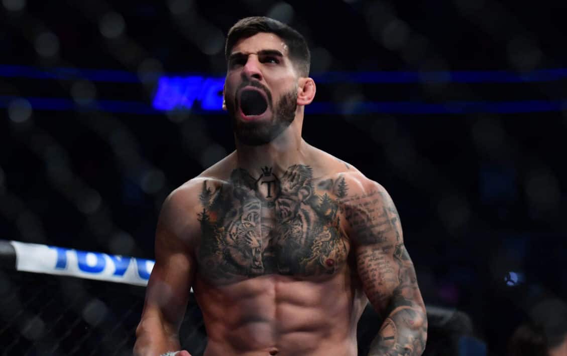 WATCH: Ilia Topuria crushes Ryan Hall at UFC 264