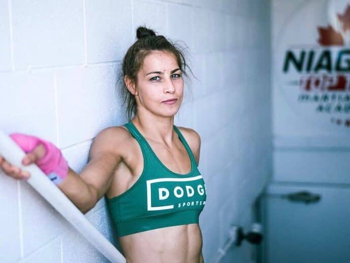 Jasmine Jasudavicius sees life’s hard times as an advantage before DWCS fight on Sept. 14