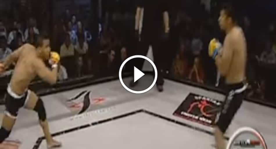 Capoeira used in MMA bout with brutal results