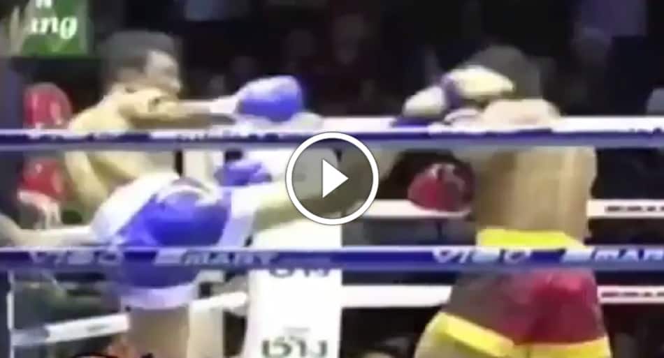 INSANE exchange in Muay Thai fight you have to see to believe