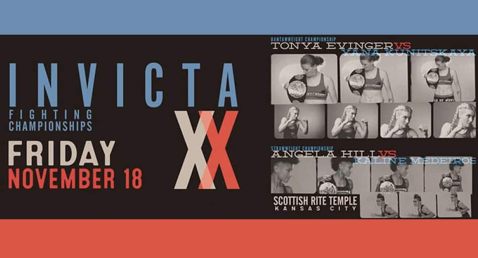 Complete Invicta FC 20 results