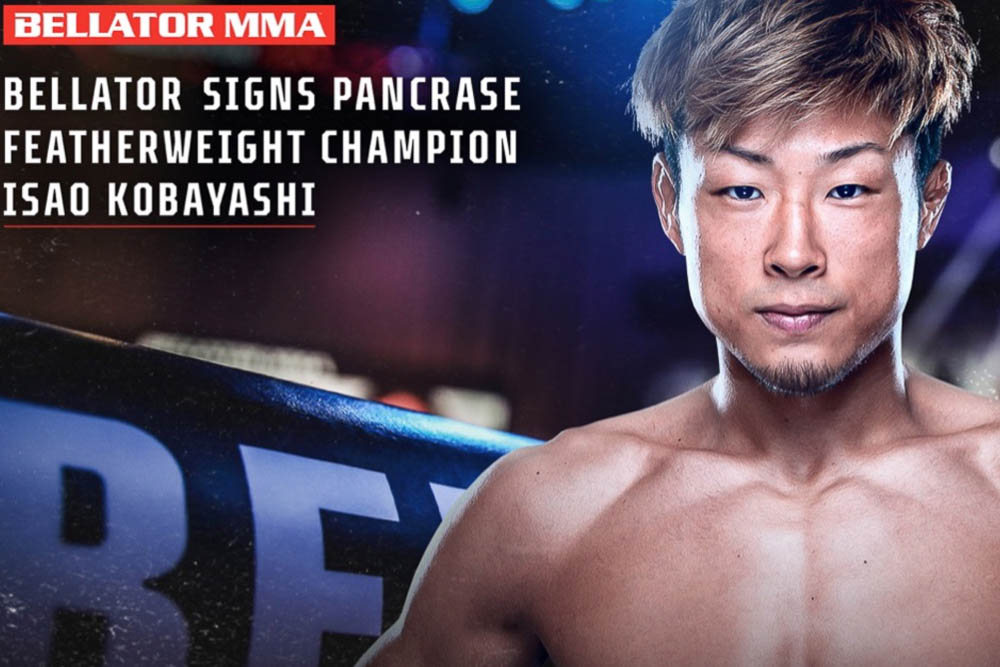 Bellator MMA signs top Japanese featherweight, King of Pancrase Isao Kobayashi to multi-fight contract