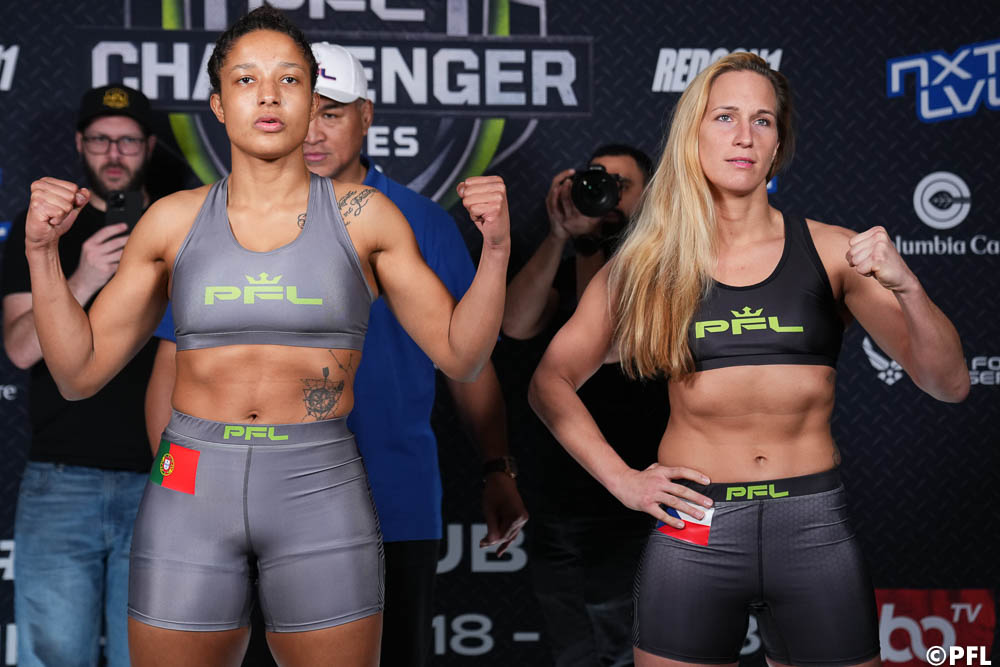 Photos: PFL Challenger Series 3 weigh-ins, faceoffs