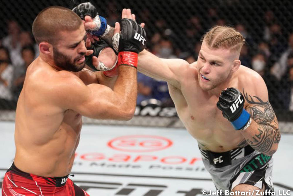 Jake Matthews predicting standup battle with Andre Fialho at UFC 275