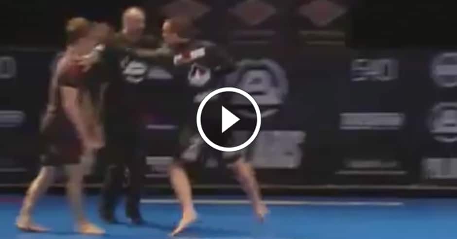 Shields Stockton Slaps Agazarm 3 times, calls him b****