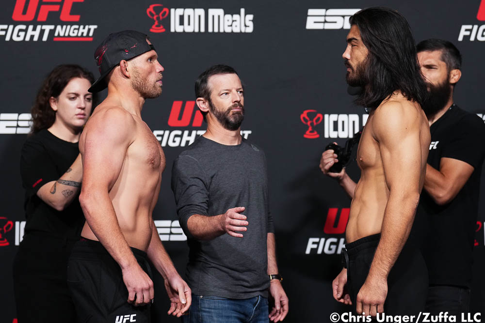 UFC on ESPN 40’s Josh Quinlan removed from fight after drug test