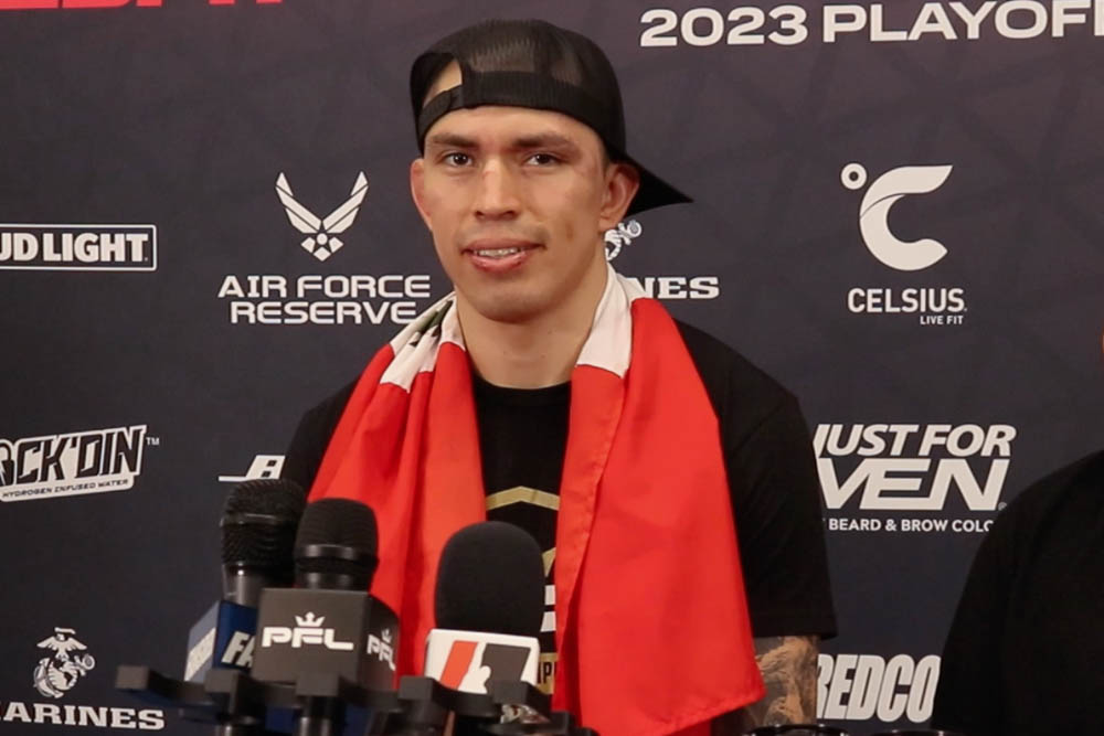 Video: Jesus Pinedo aims to prove he was true victor over Gabriel Braga in PFL World Championship rematch