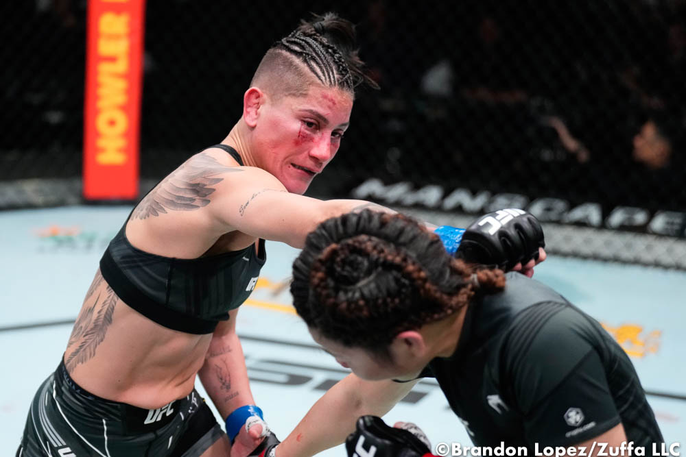 UFC Fight Night 202 medical suspensions: Priscila Cachoeira facing potential 6-month order after brutal brawl