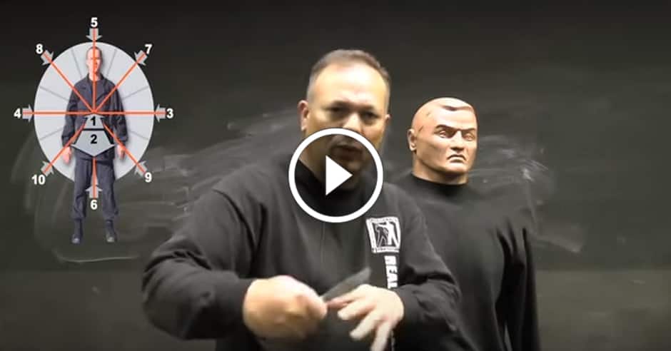 How to properly stab an attacker