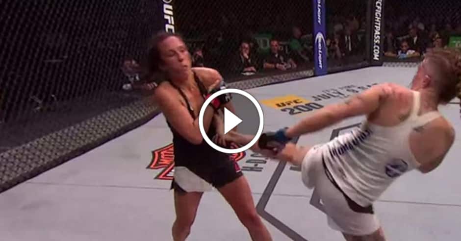 UFC fighter wins, declares she is ‘broke as hell’