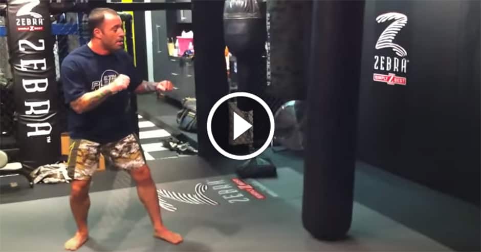 Joe Rogan shows incredible power with favorite technique
