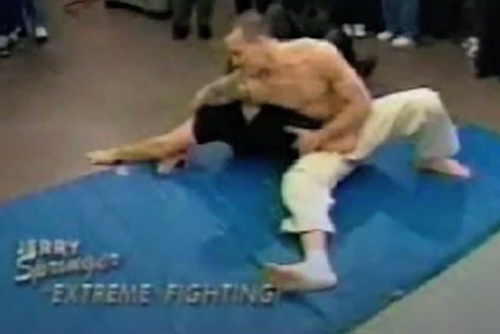 RIP Jerry Springer, and thanks for the MMA recognition