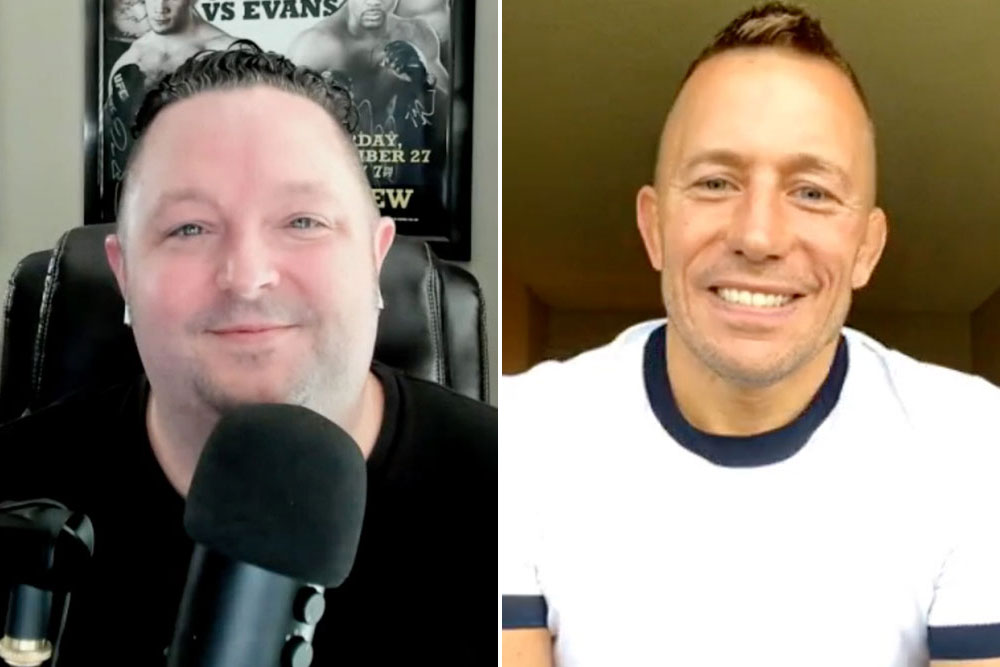 Video: Georges St-Pierre talks GOAT debate with Kamaru Usman, Karate Combat, more