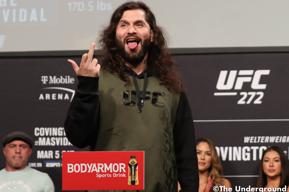 Report: Jorge Masvidal booked into jail in Miami after altercation with Colby Covington
