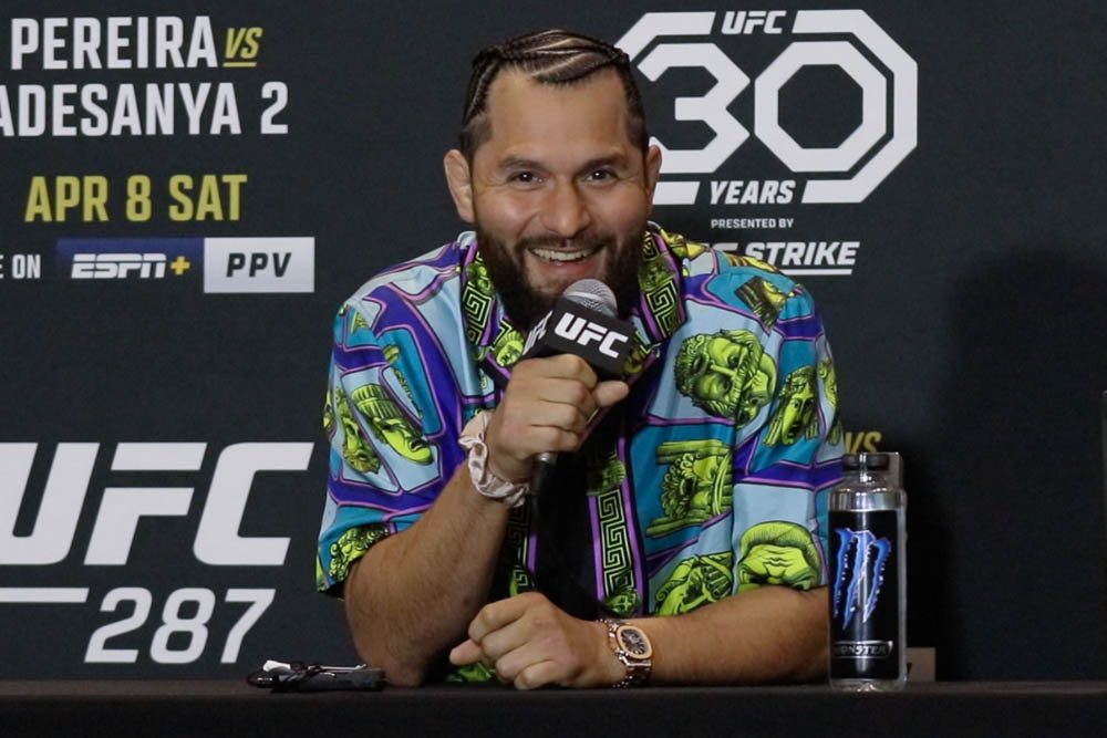 Video: Jorge Masvidal plans on eliminating Gilbert Burns, taking belt from Leon Edwards after UFC 287