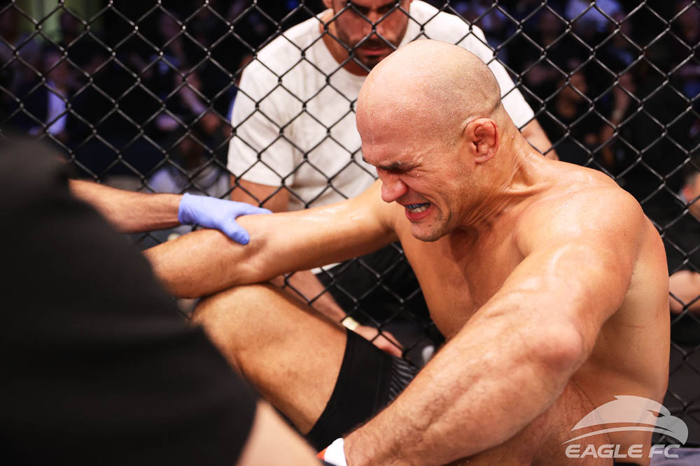 Eagle FC 47 results: De Castro gets odd win via injury, Lombard-Silva declared no contest