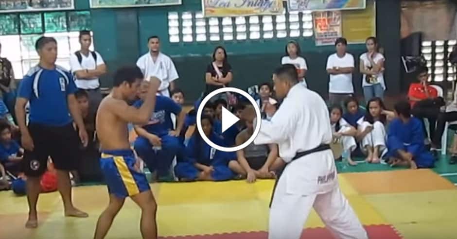 Blackbelt Kyokushin Karate vs Muay Thai