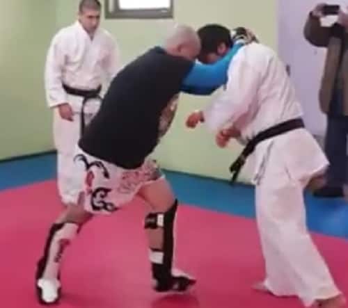 Karate vs. Muay Thai challenge fight ends in surprising fashion