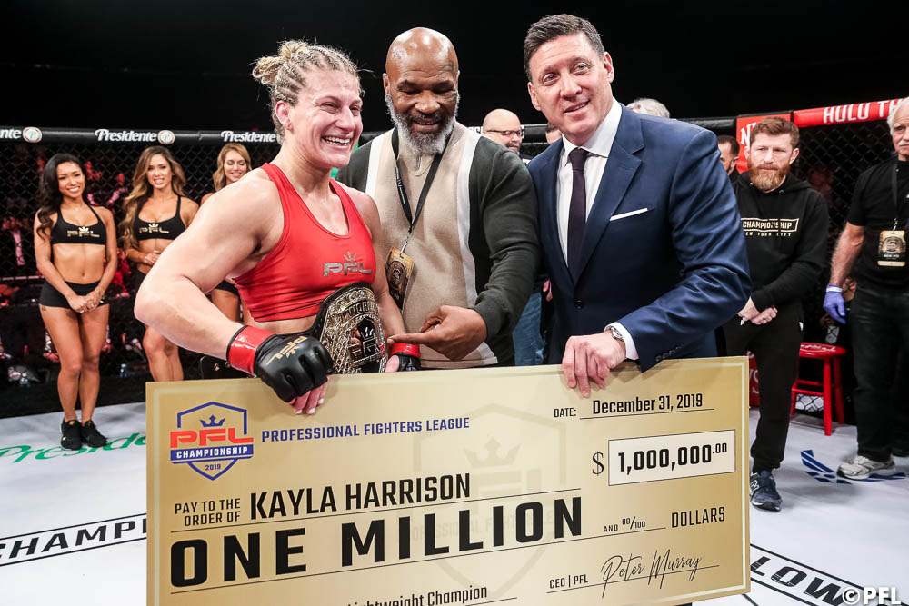 With Kayla Harrison back, PFL officials focus on more free agents, pay-per-view debut