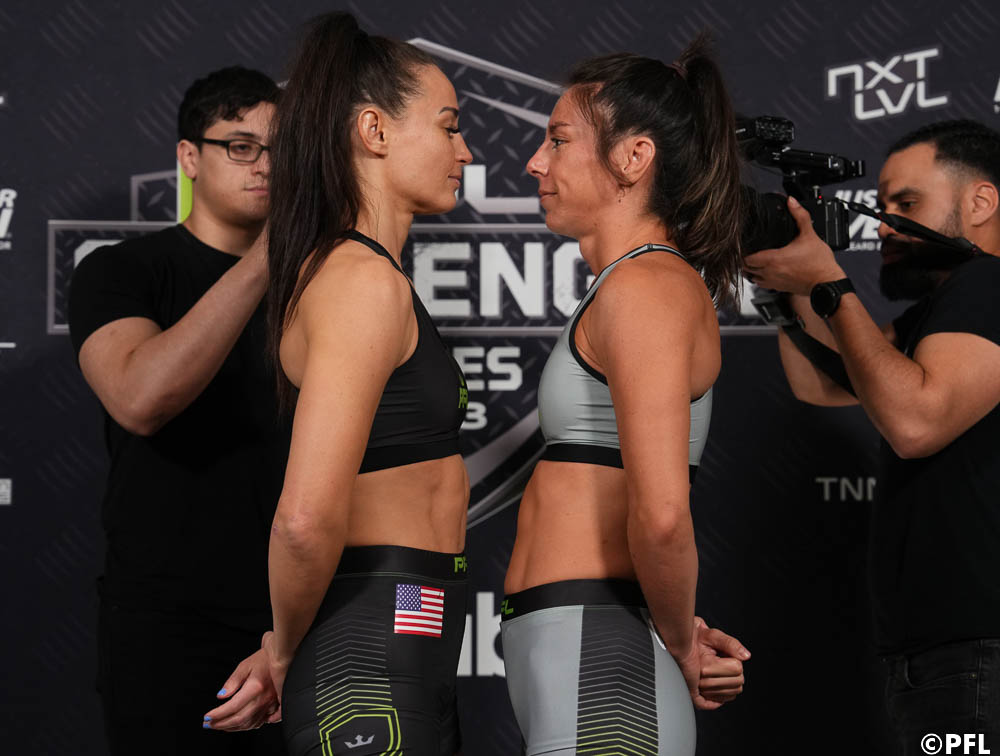 Photos: 2023 PFL Challenger Series 5 official weigh-ins, faceoffs