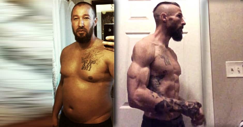 Chubby man goes through terrible divorce, becomes shredded fighter