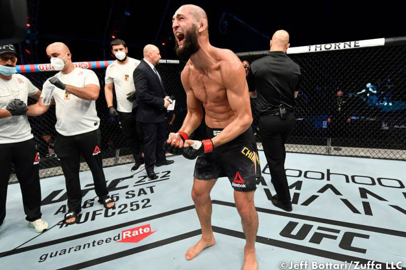 Khamzat Chimaev, ‘Fab Five’ fight collection