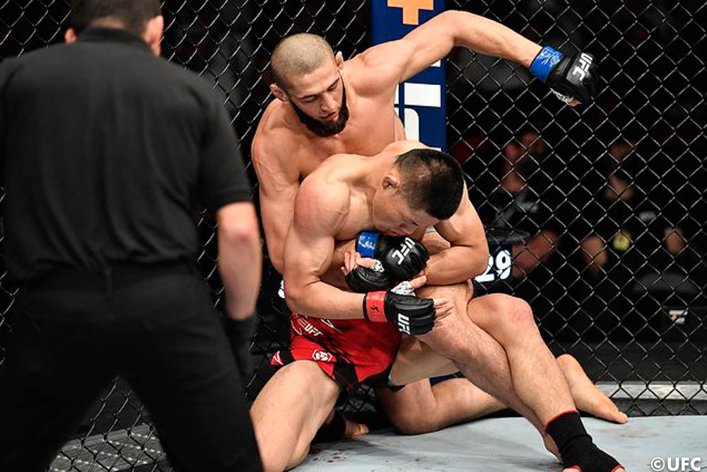 UFC 273 free fight video: Khamzat Chimaev vs. Li Jingliang