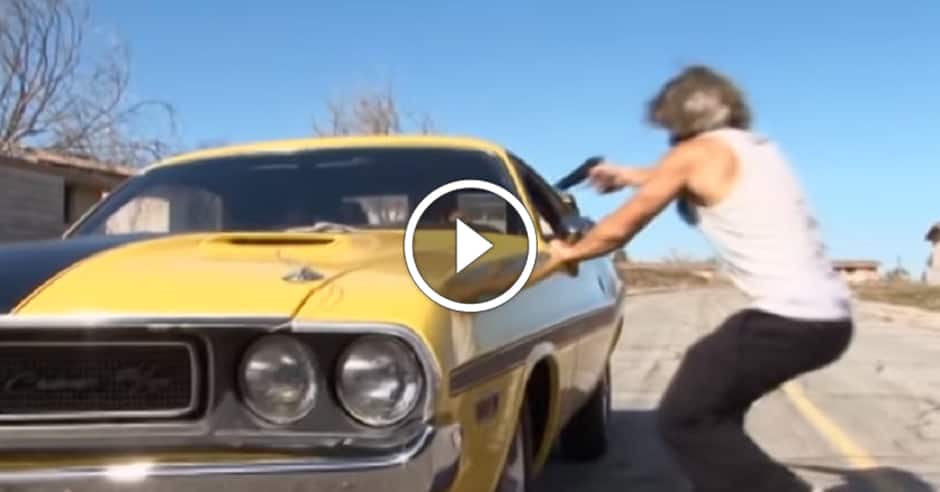 Krav maga expert shows how to defend against armed carjacker