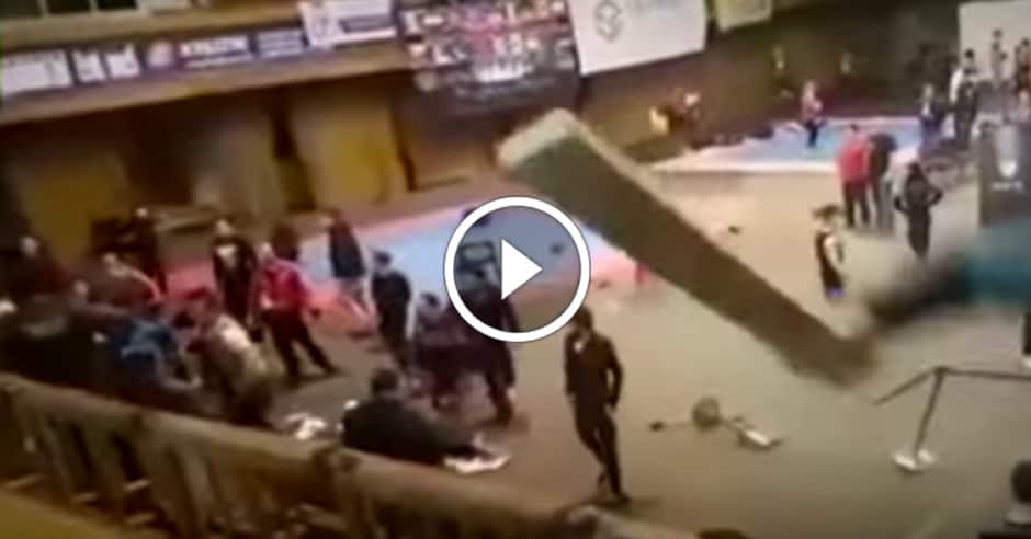 Massive brawl breaks out at Youth Kung-Fu event