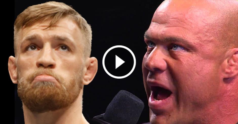 Kurt Angle challenges Conor McGregor