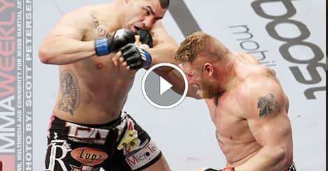 Brock Lesnar battles Cain Velasquez for the heavyweight title