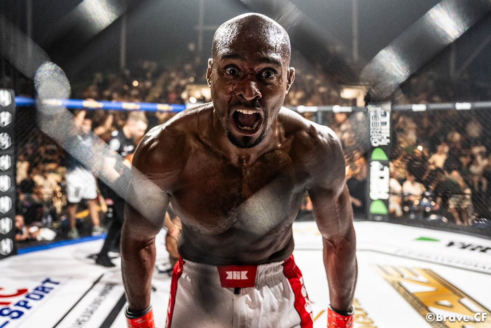 Owner of ‘Knockout of the Year’ at BRAVE CF 74, Levy Carriel trades expletive-filled barbs with original opponent