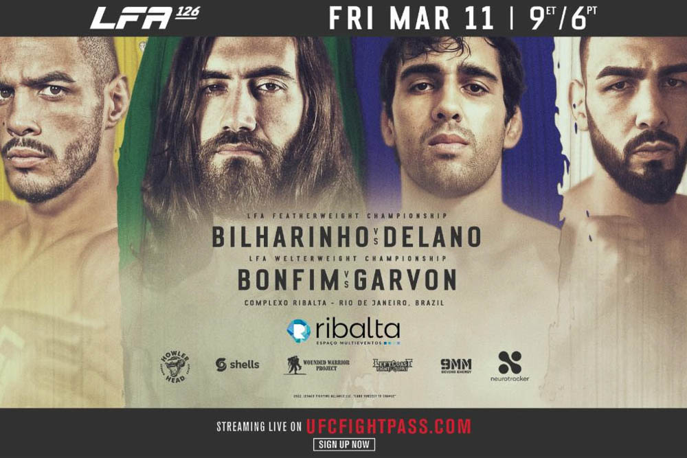 New opponent for Jonas Bilharinho as LFA brings championship doubleheader to Brazil at LFA 126