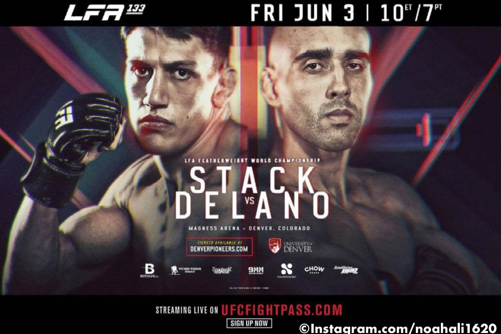 LFA 133 features featherweight title with Michael Stack vs. Jose Delano in Denver