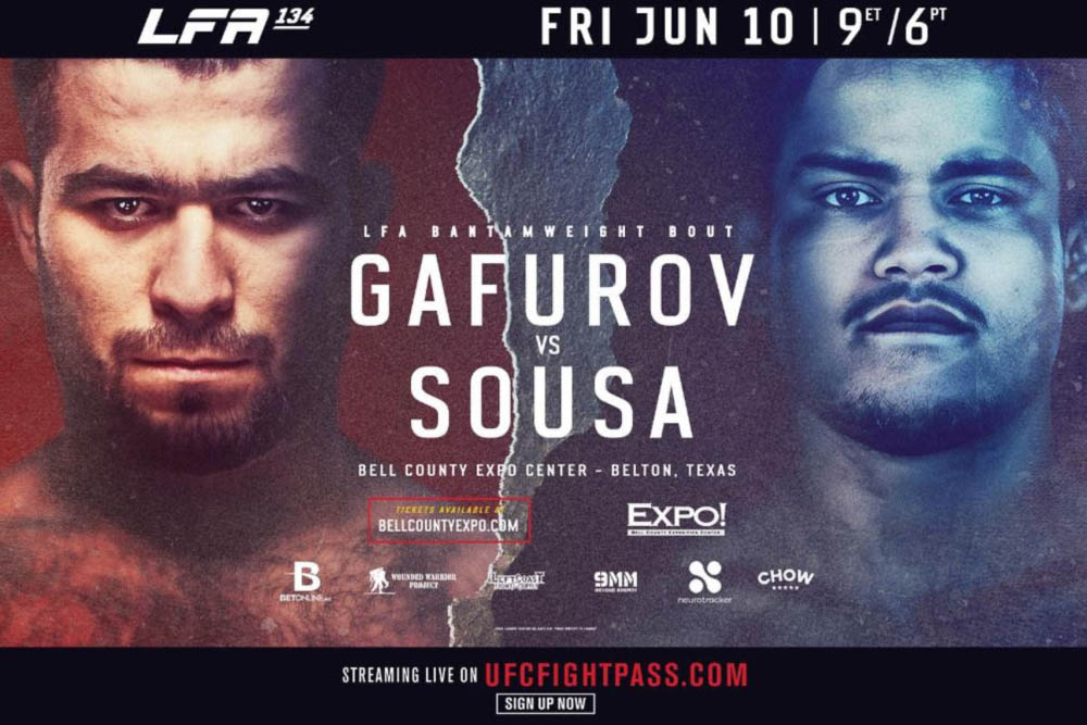 LFA returns to Texas with Muin Gafarov vs. Herberth Sousa on June 10