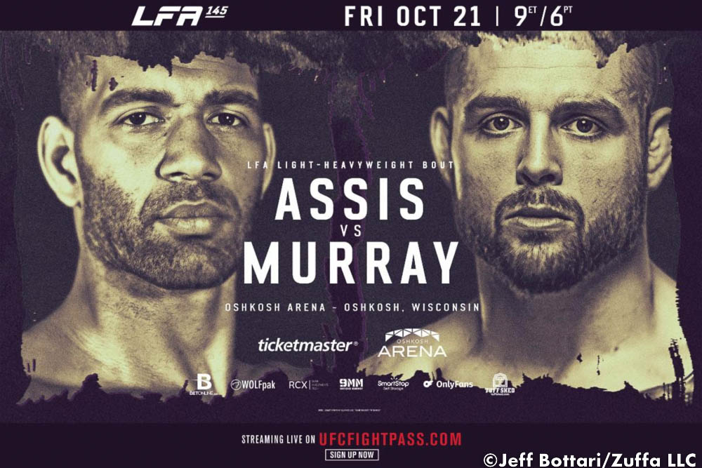 LFA 145 features Bruno Assis vs. Jesse Murray headliner in Wisconsin