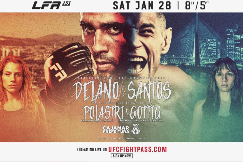 LFA brings championship doubleheader to Brazil at LFA 151