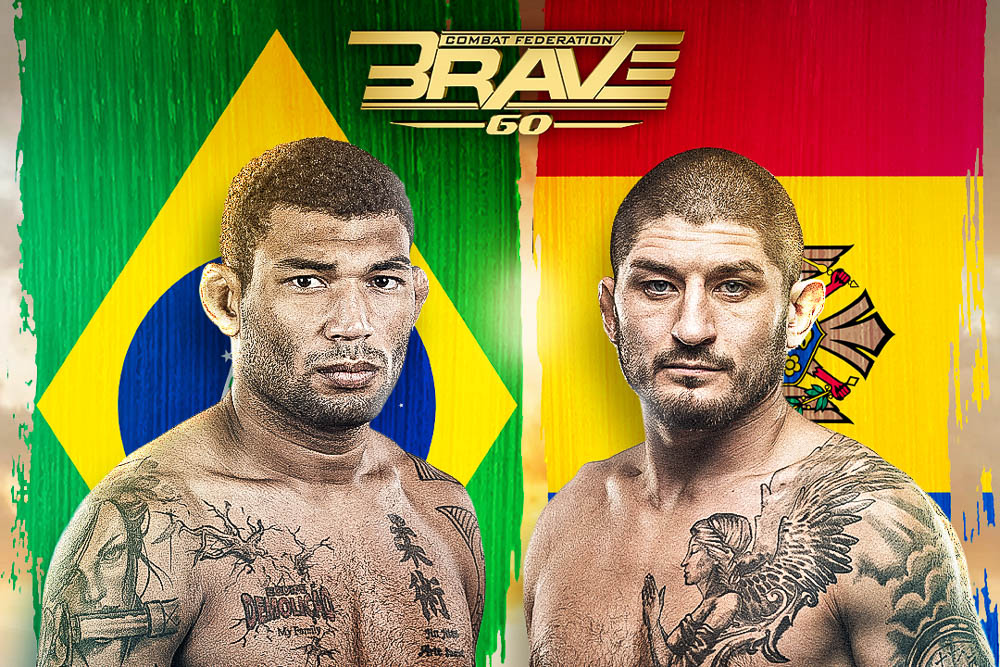 BRAVE CF 60: Top super lightweights collide as former champ Luan Santiago takes on Mihail Cotruta