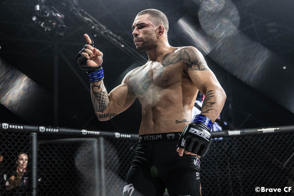 After first-round KO at BRAVE CF 74, former champ Lucas Martins demands title shot by the end of 2023