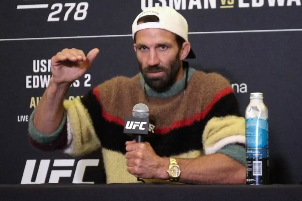 Luke Rockhold sets out to write his underdog story at UFC 278