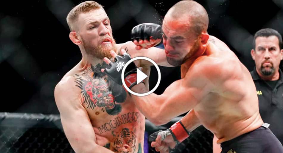 McGregor TKOs Alvarez in the second