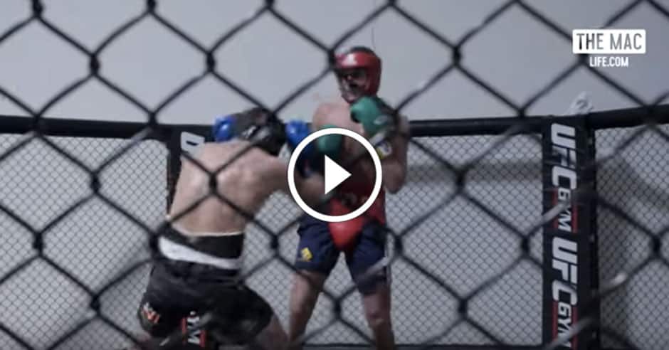 McGregor’s sparring partners try to mimic Diaz